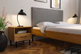 Tête de lit pour lit simple ou lit d'appoint Kumeu 03 - Dimensions : 71 x 184 x 7 cm (H x L x P)