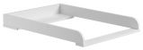Table à langer Lillebror, couleur : blanc - Dimensions : 10 x 64 x 81 cm (H x L x P)