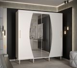 Armoire au design exceptionnel Jotunheimen 177, couleur : blanc - dimensions : 208 x 200,5 x 62 cm (h x l x p)