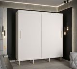 Grande armoire à 10 compartiments Jotunheimen 09, couleur : blanc - dimensions : 208 x 200,5 x 62 cm (h x l x p)