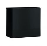 Armoire suspendue avec fonction push-to-open Möllen 06, Couleur : Noir - Dimensions : 30 x 30 x 25 cm (h x l x p)