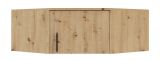 Armoire Hannut 29, Couleur : Chêne Artisan - Dimensions : 40 x 95 x 95 cm (H x L x P)