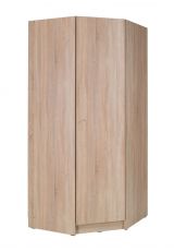 Armoire à portes battantes / armoire d'angle Festos 01, couleur : chêne - Dimensions : 212 x 94 x 94 cm (H x L x P)