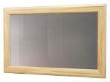 Miroir Skradin 21, Couleur : Chêne - Dimensions : 70 x 112 x 4 cm (H x L x P)