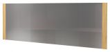 Miroir Ogulin 22, Couleur : Chêne - Dimensions : 70 x 198 x 4 cm (H x L x P)