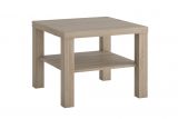 Table basse 2 Chêne-Sonoma naturel - Dimensions : 65 x 51 x 65 cm (L x H x P)