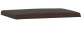Rembourrage pour banc avec rangement Terreon 02 et 04, couleur : brun foncé - Dimensions : 6 x 57 x 41 cm (H x L x P)
