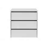 Insert de tiroir pour la gamme Zwalm, couleur : blanc - Dimensions : 60 x 60 x 45 cm (H x L x P)