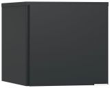 Attache pour armoire à une porte Chiflero, couleur : noir - Dimensions : 45 x 47 x 57 cm (H x L x P)