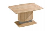Table de salle à manger Lavaret 02, Couleur : Chêne de Sonoma - Dimensions : 138 x 90 cm (l x p)
