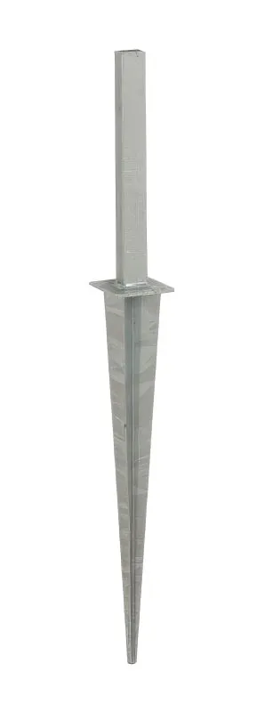 Pointe de terre avec plaque de base soudée pour modèles P & A
