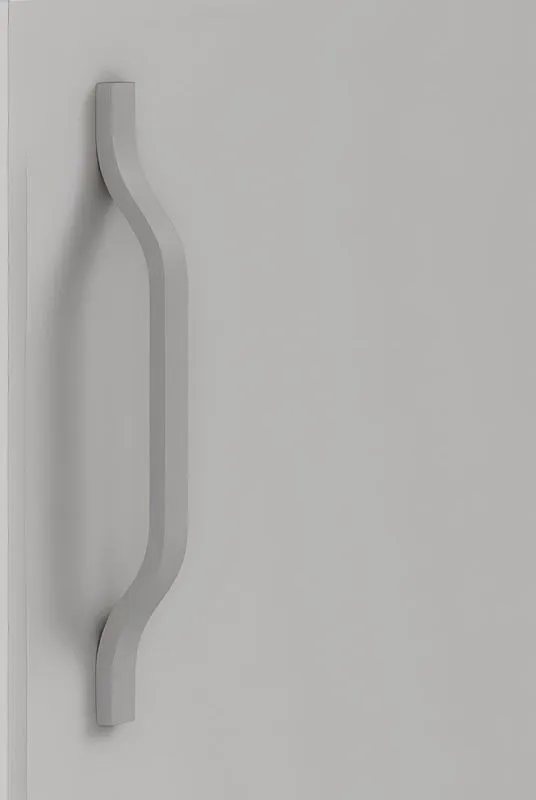 Poignées métalliques pour commode Edegem 07 / Couleur : gris