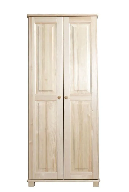 Pin-Armoire maison de campagne, Couleur: Naturel 190x90x60 cm Abbildung
