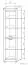 Armoire Kundiawa 34, couleur : chêne Sonoma clair / chêne Sonoma foncé - Dimensions : 200 x 50 x 40 cm (H x L x P)