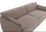 Canapé sobre Lommel 02, couleur : rose - dimensions : 79 x 222 x 93 cm (h x l x p)