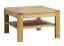 Table basse Fazenda 23, couleur : chêne naturel, partiellement massif - 75 x 75 x 45 cm (L x P x H)