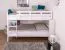 Lits superposés pour adultes "Easy Premium Line" K24/n, tête et pied de lit droits, en hêtre massif laqué blanc - Surface de couchage : 120 x 200 cm, convertibles