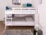 Lits superposés pour adultes "Easy Premium Line" K24/n, tête et pied de lit droits, hêtre massif laqué blanc - Couchage : 120 x 200 cm, convertibles