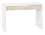 Chambre des jeunes - Bureau Forks 07, couleur : chêne / blanc - Dimensions : 79 x 120 x 51 cm (h x l x p), avec 2 tiroirs