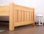 Lit pour enfant 90 x 200 cm | Bois massif: Pin | Laqué Naturel Abbildung