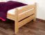 Lit pour enfant 80 x 200 cm | Bois massif: Hêtre | Laqué Naturel Abbildung