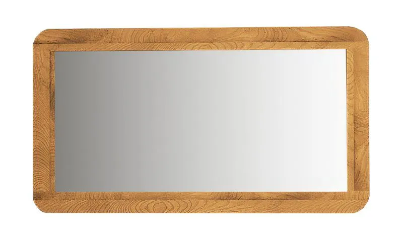 MIROIR Timaru 20 | Chêne sauvage massif huilé | 60 x 110 x 2 cm | Design premium