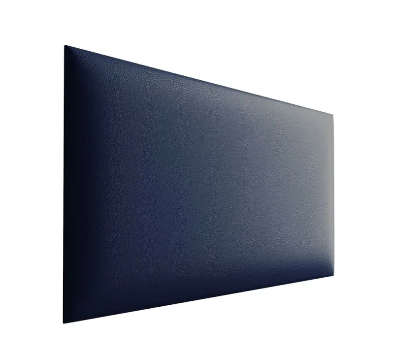 Panneaux rembourrés, lot de 10, Couleur : Anthracite, Revêtement : Similicuir, dimensions : 38 x 30 cm