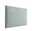 Panneaux rembourrés, lot de 10, Couleur : Vert clair, Revêtement : Velours, dimensions : 40 x 30 cm