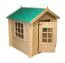 Maisonnette de jeux Happy Park Vert - 1,05 x 1,05 mètres en planches de 13 mm