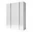 Armoire à portes battantes / armoire Thiva 01, couleur : blanc / blanc brillant - Dimensions : 237 x 181 x 59 cm (H x L x P)
