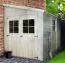 Abri de jardin annexe avec paroi latérale - 3,18 x 2,16 mètres, épaisseur des éléments 17mm