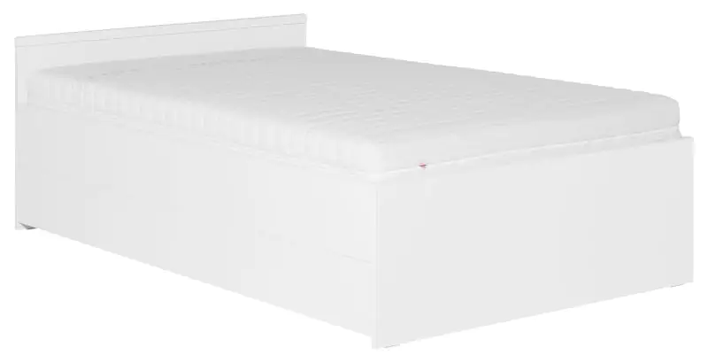 Lit d'enfant / lit de jeune Marincho 75, couleur : blanc - surface : 120 x 200 cm