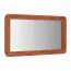 Miroir Timaru 20 en hêtre massif huilé - Dimensions : 60 x 110 x 2 cm (H x L x P)