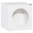Espace de repos pour petits animaux Marincho 67 | Blanc | 53 x 54 x 43 cm | Design moderne et compact