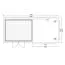 Abri de jardin SET gris terra avec toit rapporté 3,3 m de large, panneau arrière, surface au sol : 9,3m².