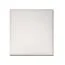 Panneau mural de style élégant Couleur : Blanc - Dimensions : 42 x 42 x 4 cm (H x L x P)