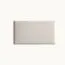Panneau mural moderne Couleur : Beige - Dimensions : 42 x 84 x 4 cm (H x L x P)