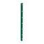 Poteau de clôture Mod. S, Finition: revêtement vert, Pour hauteur de clôture: 223 cm, Longeur: 280 cm, Points de fixation: 12