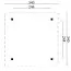 Pavillon Alegre Econom en pin imprégné sous pression - Dimensions : 340 x 340 cm (L x l)
