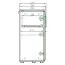 Buffet 3 portes Elefsina 02 | Blanc & Chêne Artisan | 1 tiroir, 3 compartiments | 73 x 120 x 35 cm