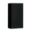 Meuble-paroi stylé avec fonction push-to-open Volleberg 78, couleur : noir / chêne wotan - dimensions : 150 x 280 x 40 cm (h x l x p), avec six portes
