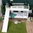 Lit superposé blanc avec toboggan 80 x 200 cm | Hêtre massif laqué | Séparable en 2 lits simples | Easy Premium Line K25/n