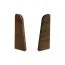 Embouts pour plinthes - Modèle: PARIS Aspect chêne, Dimensions: 60 x 17 mm, Pièces: 2