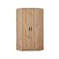 Armoire d'angle - Ensemble D Fafe / 6 pièces / Couleur : Chêne Artisan / Noir / Espace de rangement suffisant / Fonction Soft-Close / Armoire d'angle