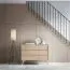 Commode Crewe 08, Couleur : Beige / Chêne - Dimensions : 80 x 106 x 38 cm (H x L x P)