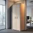 Armoire d'angle Garut 34 | Sonoma chêne | 194 x 85 x 85 cm | Grand espace de rangement