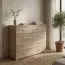 Commode Kikori 21 | Chêne Sonoma | 103 x 120 x 40 cm | 8 tiroirs spacieux