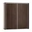 Armoire à portes coulissantes / armoire Aitape 18, couleur : chêne Sonoma foncé - Dimensions : 188 x 170 x 60 cm (H x L x P)
