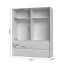 Chambre complète Papauta 6 pièces | Cachemire & Chêne foncé | Design moderne | LED & miroir