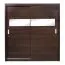 160 cm de large Armoire avec 6 casiers et 2 portes | Couleur: Optique-Wengé Abbildung